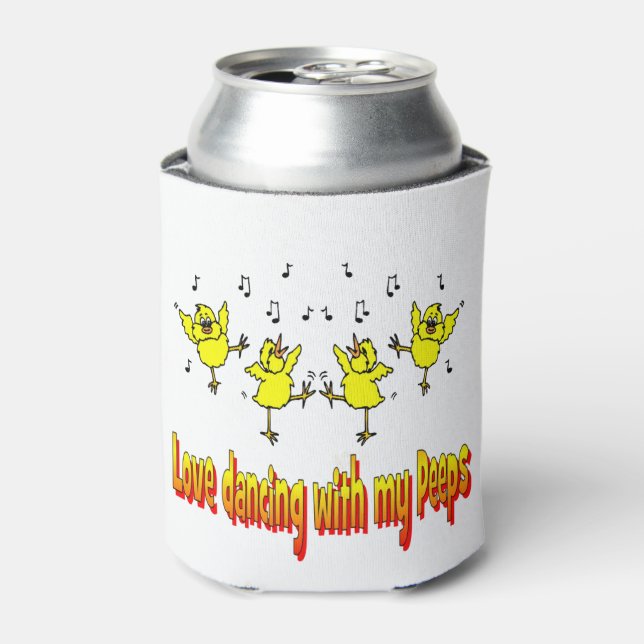 Porta-lata Amor Dançando Com Meu Povo Beber Holanda (Can Front)