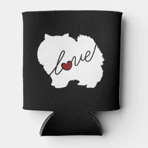 Porta-lata Amor de Pomeranian