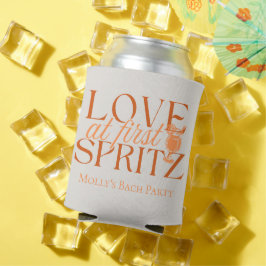 Porta-lata Amor em First Spritz - Diversão da Bachelorette La