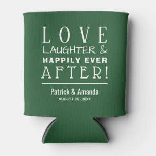 Porta-lata Amor Risos Felizes para Sempre ESmeralda