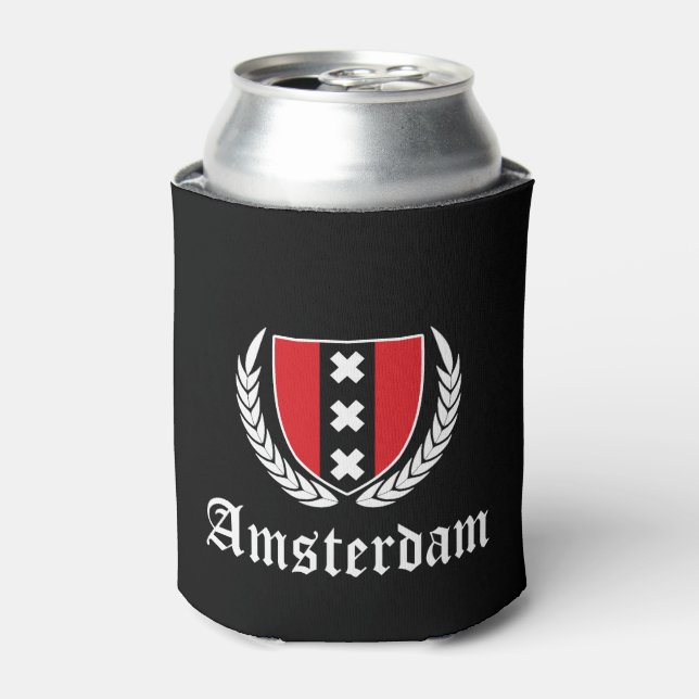 Porta-lata Amsterdam Crest (Can Front)