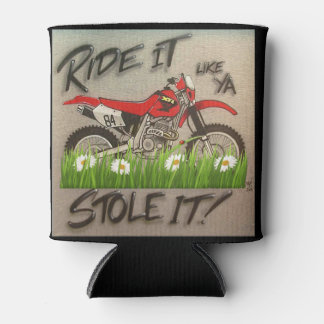 Porta-lata Ande como roubou a lata de moto suja