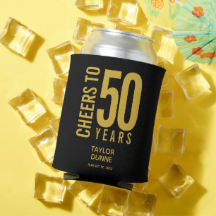 Porta-lata Anima-nos a Celebração de 50 Anos de Aniversário