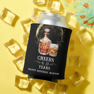 Porta-lata Anima-se a 30 anos de aniversário Whiskey