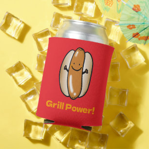 Porta-lata Animação de Cachorro Quente