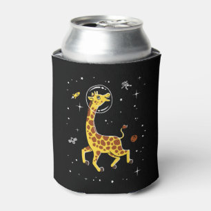 Porta-lata Animais do girafa no espaço