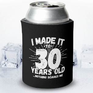 Porta-lata Aniversário de 30 anos - aniversário de 30 anos 