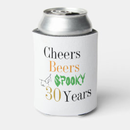 Porta-lata aniversário de 30 anos Halloween Spooky Favor do P