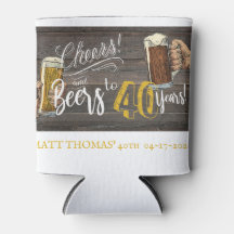 Aniversário de 40 anos, Cheers e Beers, Favor de F