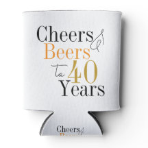 aniversário de 40 anos Cheers e Beers Party