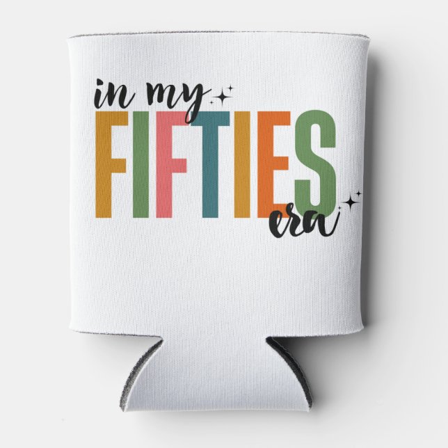 Porta-lata Aniversário de 50 anos (Frente)