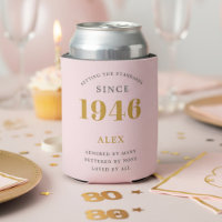 Aniversário de 80 anos 1946 Lembrança Personalizad