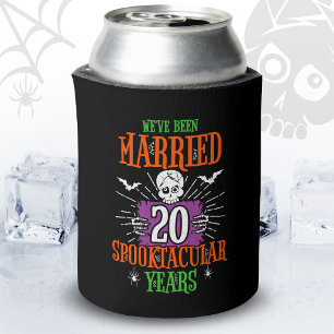 Porta-lata Aniversário de Casamento de 20 Spooktacular do Hal