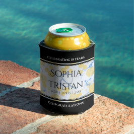 Porta-lata Aniversário de Casamento de Porcelana 18