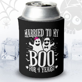 Porta-lata Aniversário do Casamento de Outubro Engraçado 4º A