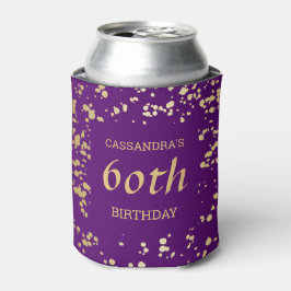 Porta-lata Aniversário Dourado do Egito Clássico Sprinkles Ro