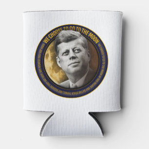 Porta-lata Aniversário JFK de Apollo 11 o 50th nós escolhem