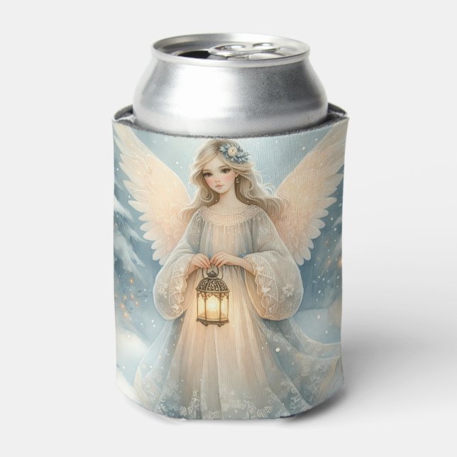 Porta-lata Anjo Celestial de Inverno Lanterna da Graça (Can Front)