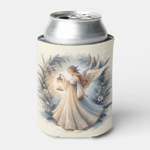 Porta-lata Anjo Celestial de Inverno Lanterna da Paz