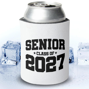 Porta-lata Ano de Graduação Orgulho Escolar Turma de 2027