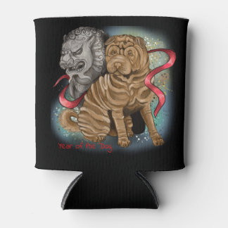 Porta-lata Ano do Cachorro Chinês Zodiac