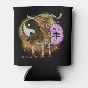 Porta-lata Ano do Zodíaco chinês Ram