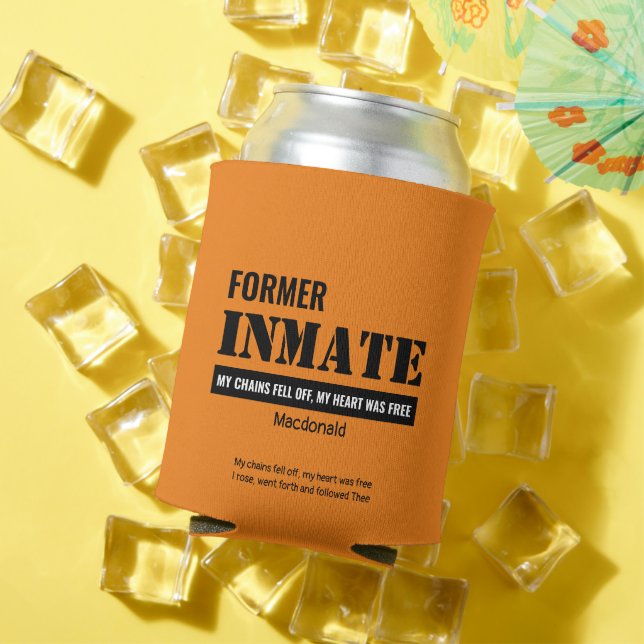 Porta-lata Antigo cristão INMATE personalizado (Verão in situ)