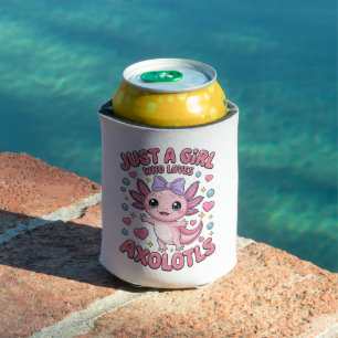 Porta-lata Apenas Uma Garota Que Ama Axolotls