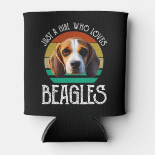 Porta-lata Apenas Uma Menina Que Ama Beagles