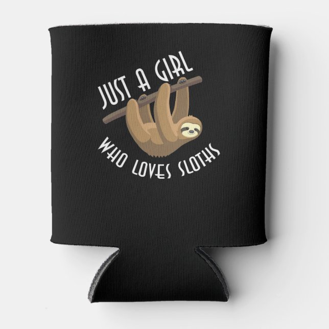 Porta-lata Apenas Uma Menina Que Ama Lixeira (Frente)