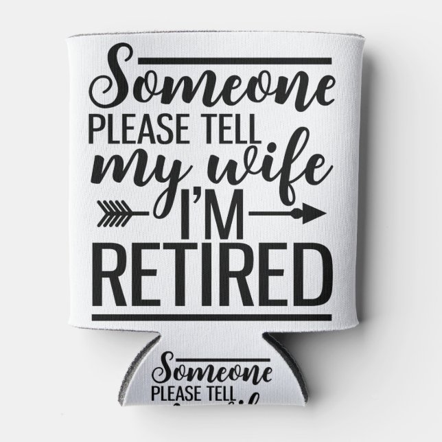 Porta-lata Aposentação (Frente)