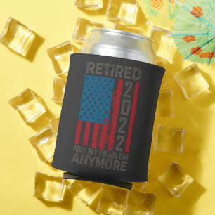 Porta-lata Aposentado 2022 Não É Meu Problema Mais Retirada