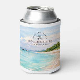 Porta-lata Aquarela da Praia do Elefante – Presente Lembrança