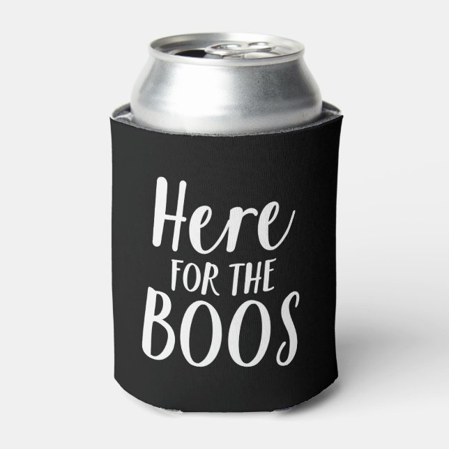 Porta-lata Aqui para o Boos Halloween Can Cooler (Can Front)