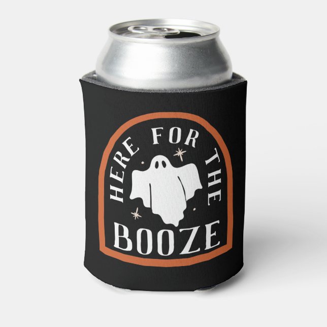 Porta-lata Aqui para o Booze Ghost Halloween (Can Back)
