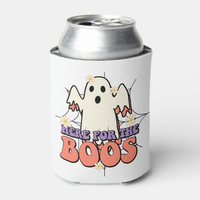 Porta-lata Aqui Para O Fantasma Boos (Can Front)