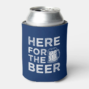 Porta-lata Aqui para o provérbio engraçado da cerveja pode