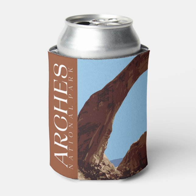 Porta-lata Arches National Park Can Cooler (Can Front)