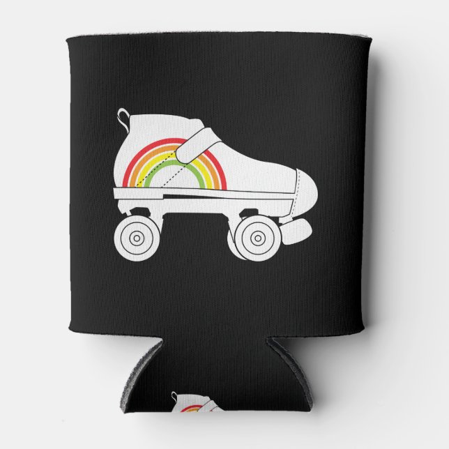 Porta-lata arco íris do skate quádruplo (Frente)