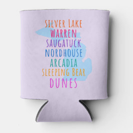 Porta-lata Arefriador de Lata das Dunas de Verão de Michigan 