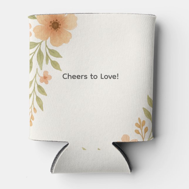 Porta-lata Arrefecedores Rustic Wildflower (Frente)