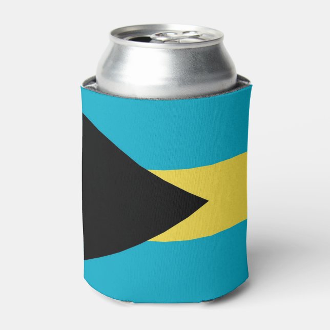 Porta-lata Arrefecimento com bandeira das Bahamas (Can Front)