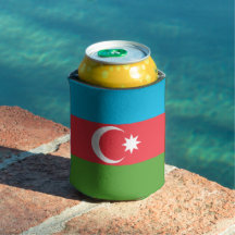 Arrefecimento com bandeira do Azerbaijão