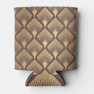 Porta-lata Art Deco Glamor: Escalas de Ouros.