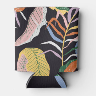Porta-lata Art Deco Luxury: Carteira Floral Ouro