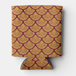 Porta-lata Art Deco Scales da Sereia - Magenta