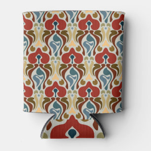 Porta-lata Art Deco Vintage Padrão Sem Fios