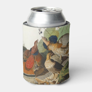 Porta-lata Arte da Natureza do Galo-da-serra Vintage Audubon