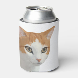 Porta-lata Arte de Gato Ginger Adorável