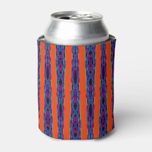 Porta-lata Arte de Linha de Fita Dupla Espelhada Moderna Abst